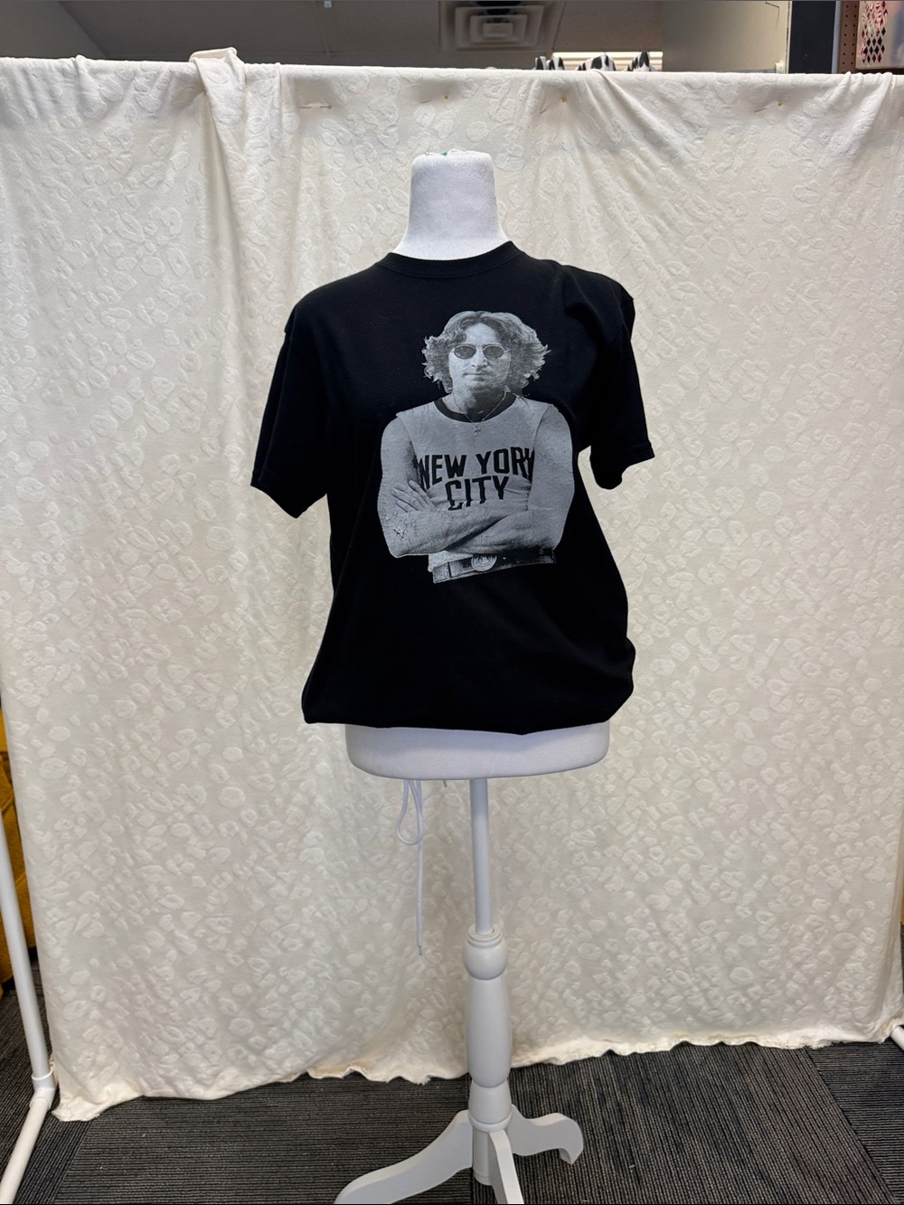 Black 'New York City' Graphic Tee - Men